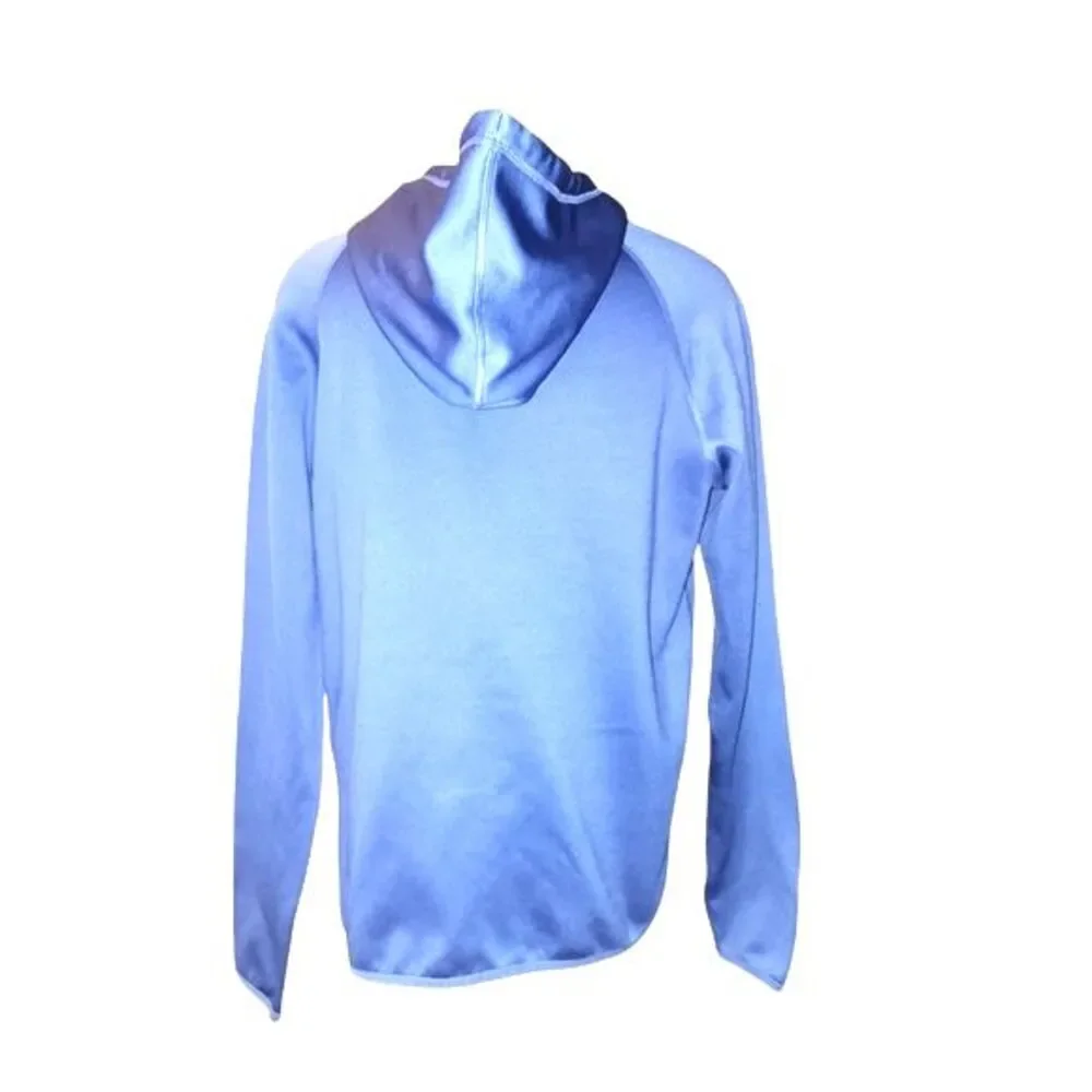 Nike Dri-Fit Purple-Blue Fleece Long Sleeve‎ Hoodie Size M